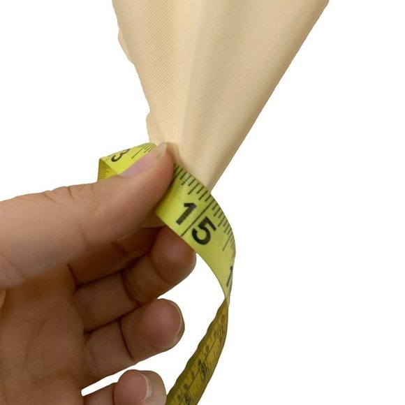 Vintage 50s Sears The Doesnt Slip Cream Fortrel Polyester Slip Medium - Picture 8 of 12